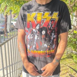 Kiss Farewell Tour 2000 Band-tee.